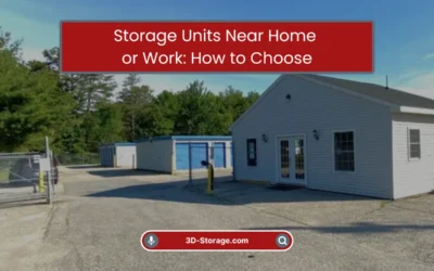 Affordable Self Storage Units in Edgewood, MD 1 Storage Units Near Home or Work: How to Choose (2026)